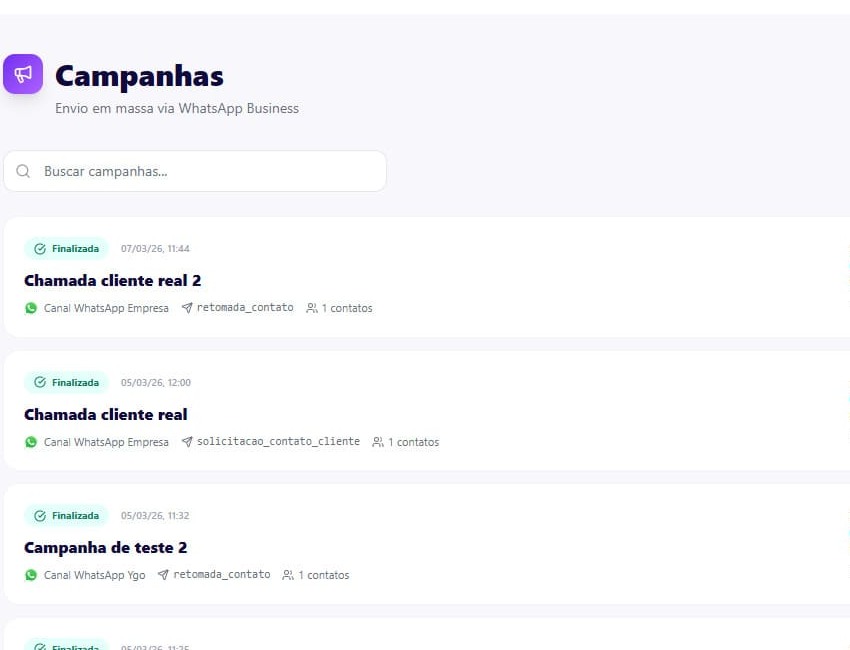 Marketing e campanhas